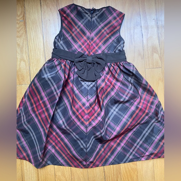 GAP Girls Tartan Plaid Special Occasion Sleeveless Dress Size 2T - Picture 2 of 2